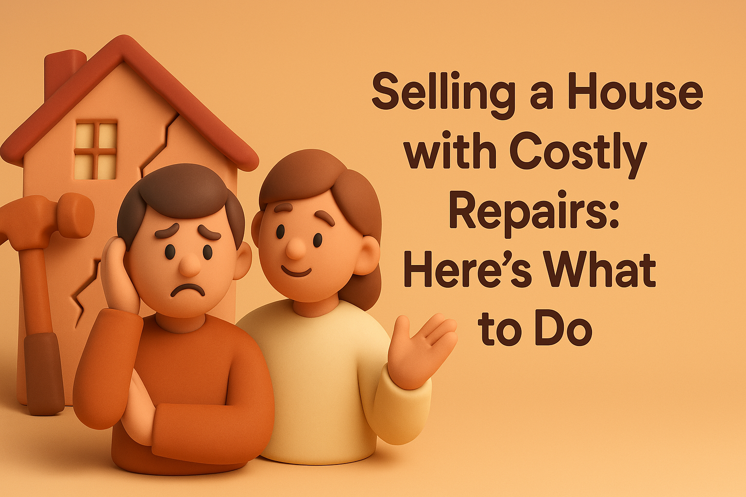 Selling a house with repairs in Fresno